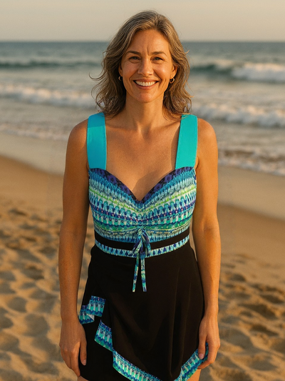 Cristy - Traje de Baño Coastal Charm