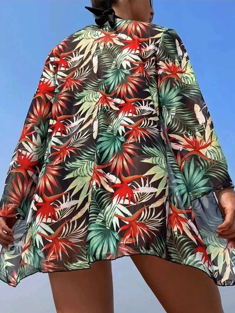 Kolleen - Conjunto de Bikini Tropical Luxe