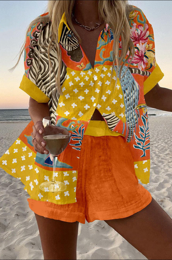 Conjunto Corto de Lunares