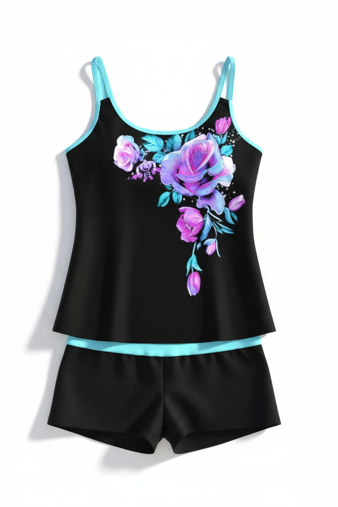 Coralia - Tankini Tropical Bloom