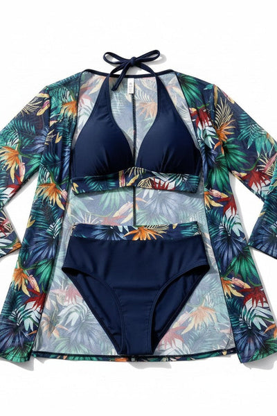 Kolleen - Conjunto de Bikini Tropical Luxe