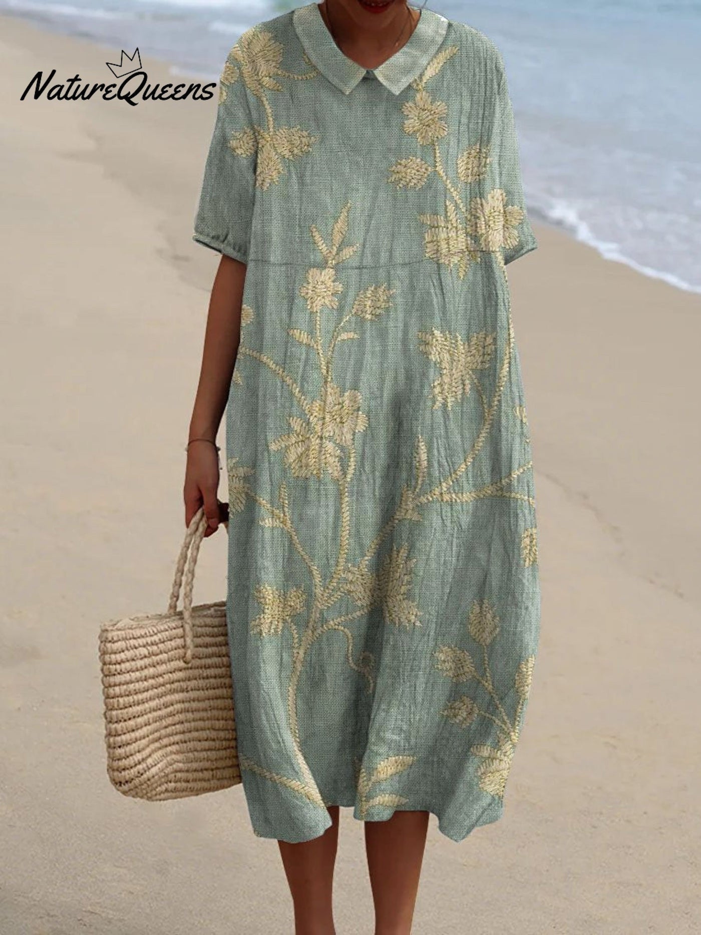 Merel - Vestido Floral Vintage