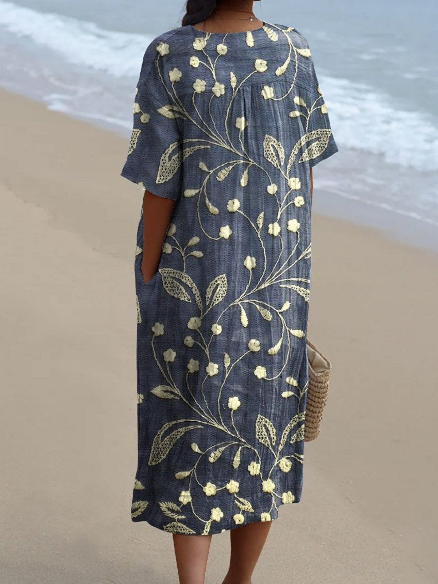 Lieke - Vestido Floral Vintage