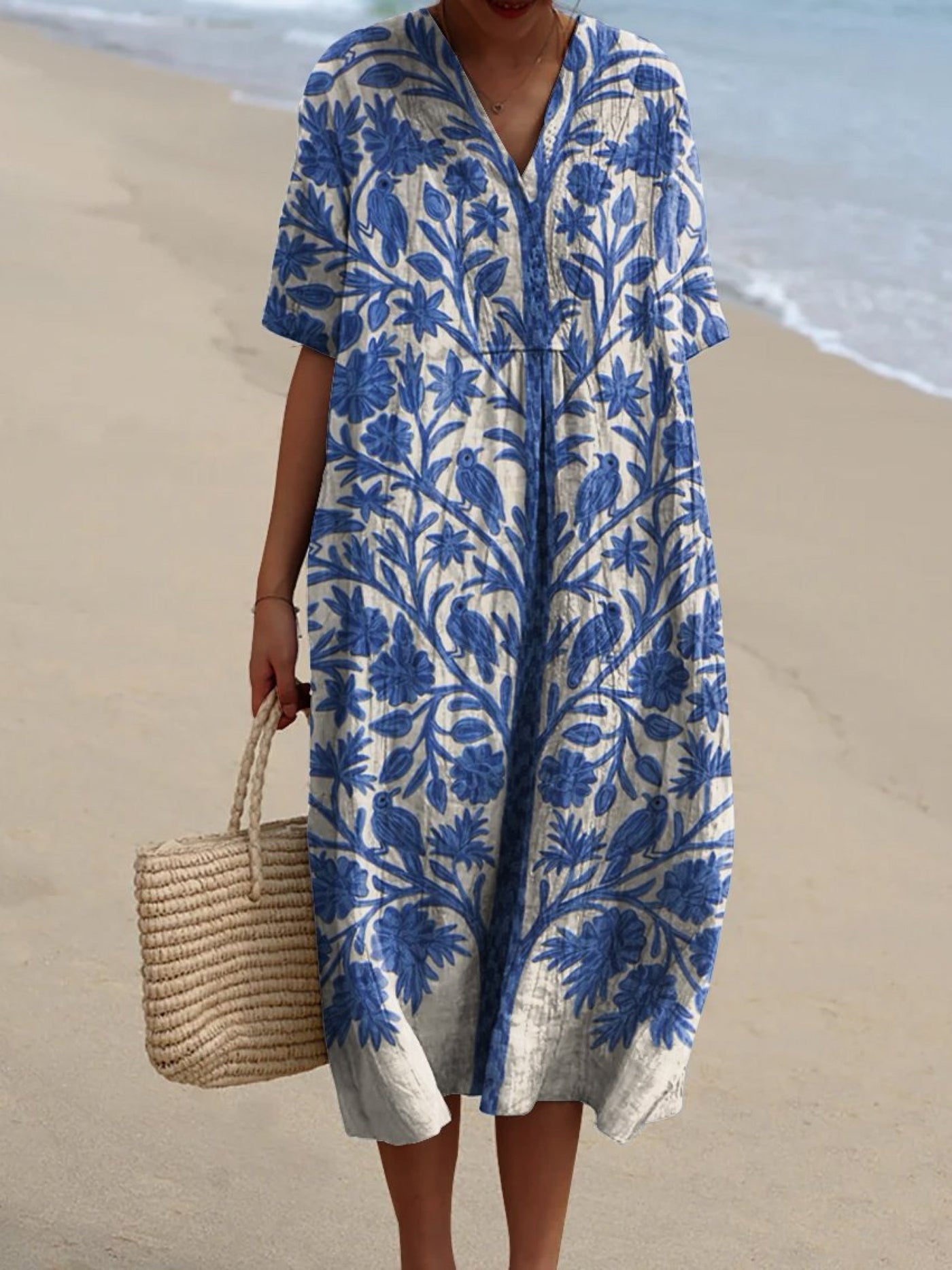 Anouk - Vestido Floral Vintage